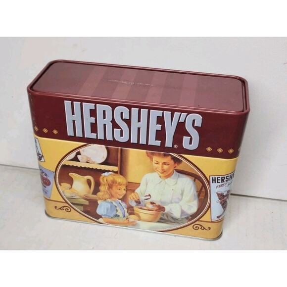 Hershey's Keepsake Recipe Tin with Recipe Cards 2012 Collector's Hershey Sets - Picture 4 of 10